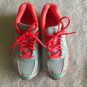 Asics T3D9N Gel Flex Running Blue Speva Shoes 6.5